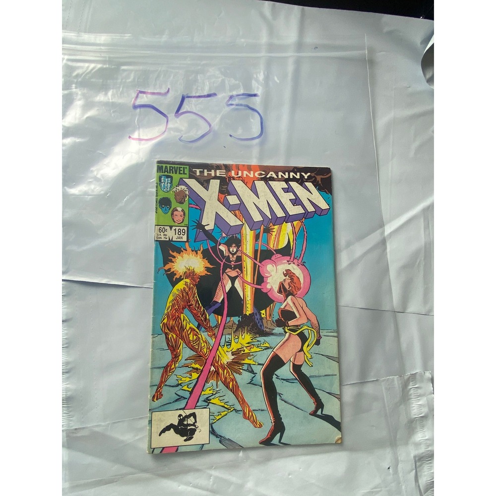 The Uncanny X Men Comic Book 189 January 1985 Marvel Comics